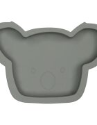 Tryco Silicone Plate Koala farfurie Olive Gray 1 buc