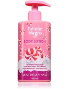 Tulipán Negro Fresa lapte de corp 400 ml