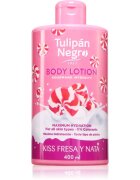 Tulipán Negro Kiss Fresa Y Nata lapte de corp 400 ml