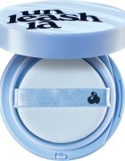 Unleashia Babe Skin Baby Blue Cushion burete cu machiaj de lungă durată SPF 40 culoare 17C Seraphic 15 g