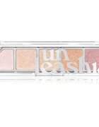 Unleashia Mood Shower Face Palette paletă cu farduri de ochi și iluminator stralucire de perla culoare NO.100 Ballerina 1 buc