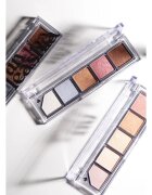 Unleashia Mood Shower Face Palette paletă cu farduri de ochi și iluminator stralucire de perla culoare NO.100 Ballerina 1 buc