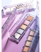 Unleashia Mood Shower Face Palette paletă cu farduri de ochi și iluminator stralucire de perla culoare NO.100 Ballerina 1 buc