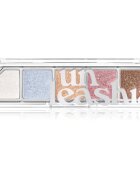 Unleashia Mood Shower Face Palette paletă cu farduri de ochi și iluminator stralucire de perla culoare NO.101 Ballerino 1 buc