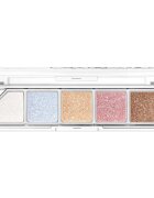 Unleashia Mood Shower Face Palette paletă cu farduri de ochi și iluminator stralucire de perla culoare NO.101 Ballerino 1 buc