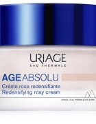 Uriage Age Absolu Redensifying Rosy Cream Cremă antiriduri cu efect de lifting si iluminare cu acid hialuronic 50 ml