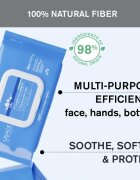 Uriage Bébé 1st Cleansing Wipes servetele pentru curatare pentru copii 70 buc
