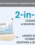 Uriage Hygiène Solid Cleansing Cream crema demachianta delicata cu apa termala z francouzských Alp 125 g