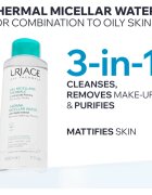 Uriage Hygiène Thermal Micellar Water - Combination to Oily Skin apa pentru curatare cu particule micele pentru piele mixta spre grasa 500 ml