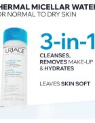 Uriage Hygiène Thermal Micellar Water - Normal to Dry Skin apa pentru curatare cu particule micele pentru ten normal spre uscat 100 ml