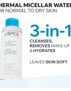 Uriage Hygiène Thermal Micellar Water - Normal to Dry Skin apa pentru curatare cu particule micele pentru ten normal spre uscat 500 ml