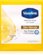 Vaseline Total Moisture Bar Soap set de săpunuri solide 3x75 g