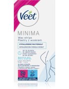 Veet Minima Hypoallergenic benzi depilatoare cu ceara rece pentru picioare 12 buc