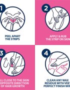 Veet Minima Hypoallergenic benzi depilatoare cu ceara rece pentru picioare 12 buc