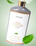 Venira Whitening Mouthwash with Active Charcoal Apa de gura pentru albire cu particule de carbon 500 ml
