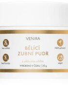 Venira Whitening tooth powder pudră cu cărbune activ pentru albirea dinților cu cocos Mint 30 g