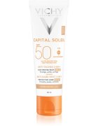 Vichy Capital Soleil cremă colorantă împotriva petelor pigmentare 3 în 1 SPF 50 Tinted 50 ml