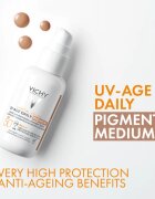 Vichy Capital Soleil Daily SPF50+ fluid protector tonifiant pentru față SPF 50+ culoare Medium 40 ml