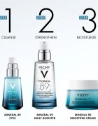 Vichy Minéral 89 booster hialuronic fortifiant de umplere dermică zona ochilor 15 ml