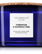 Vila Hermanos Apothecary Cobalt Blue Tuberose & Magnolia Tree lumânare parfumată 350 g