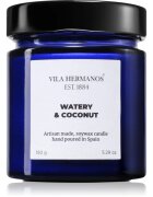 Vila Hermanos Apothecary Cobalt Blue Watery & Coconut lumânare parfumată 150 g