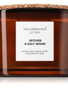 Vila Hermanos Apothecary Vetiver & Salt Wood lumânare parfumată 350 g