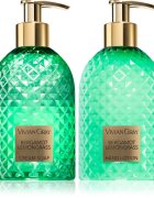 Vivian Gray Gemstone Bergamot & Lemongrass set cadou de maini 2x300 ml