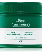 VT Cosmetics Cica Mild Toner Pad discuri pentru indepartarea impuritatilor cu efect calmant 60 buc