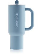 Waterdrop Explorer Tumbler pahar din oțel inoxidabil cu pai Blue 1 buc
