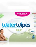 WaterWipes Baby Wipes Soapberry 4 Pack servetele delicate pentru copii 4x60 buc