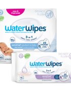 WaterWipes Sensitive (4x60 ks) + Soothing Clean (1x60 ks) Șervețele umede 300 buc
