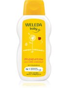 Weleda Baby and Child loțiune de tratament cu gălbenele 200 ml