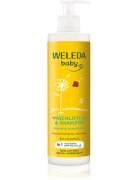 Weleda Baby sampon si gel de baie 2 in 1 pentru copii Calendula officinalis 400 ml
