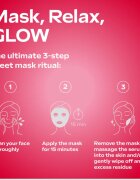Weleda Exo Boost mască textilă iluminatoare pentru fermitatea pielii 20 ml