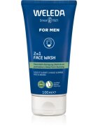 Weleda For Men 2v1 gel de curățare pentru față și barbă 100 ml