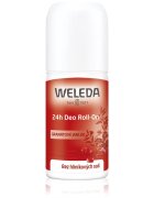 Weleda Pomegranate deodorant roll-on fără săruri de aluminiu 24 de ore 50 ml