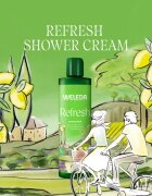 Weleda Refresh cremă pentru duș cu efect revigorant Citrus 400 ml