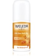 Weleda Sea Buckthorn deodorant roll-on fără săruri de aluminiu cu protectie 24h 50 ml