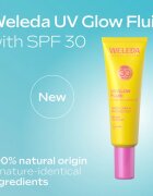 Weleda UV Glow Fluid fluid piele pentru o piele mai luminoasa SPF 30 30 ml