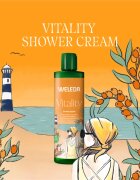 Weleda Vitality cremă de duș energizantă Sea ​​buckthorn Grapefruit and Mandarin 400 ml