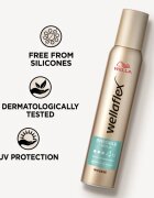 Wella flex Invisible Hold spuma cu fixare foarte puternica 200 ml