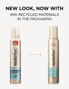 Wella flex Invisible Hold spuma cu fixare foarte puternica 200 ml