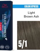 Wella Professionals Color Xpress culoare par culoare Light Brown Ash 5/1 60 ml