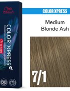 Wella Professionals Color Xpress culoare par culoare Medium Blonde Ash 7/1 60 ml