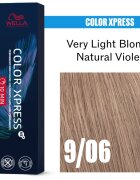 Wella Professionals Color Xpress culoare par culoare Very Light Blonde Natural Violet 9/06 60 ml