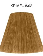Wella Professionals Koleston Perfect ME+ Pure Naturals Culoare permanenta pentru par culoare 8/03 60 ml