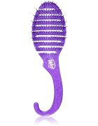 Wet Brush Shower Glitter Dtangler Pink perie de par in dus Purple 1 buc