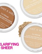 Wet n Wild BareFocus Clarifying Finishing Powder pudra matuire culoare Light/Medium 6 g