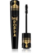 Wet n Wild Big Poppa rimel pentru volum extrem și culoare intensă culoare Blackest Black 10 ml