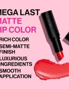 Wet n Wild MegaLast ruj hidratant cu efect matifiant culoare Red Velvet 3.3 g